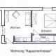 3 Sterne Appartement Kapuzinerkresse Grundriss Ferlhof Krün