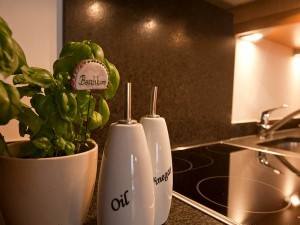 5 Sterne Appartement Ferlhof Krün Loewenzahn Küche