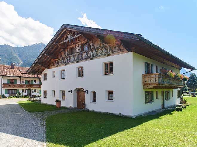 Ferienwohnungen - Appartement in Krün