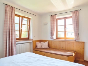 Ferienwohnung Krün Karwendel Schlafzimmer