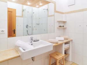 Ferienwohnung Krün Soiern Badezimmer