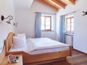 Ferienwohnung Krün Soiern Schlafzimmer