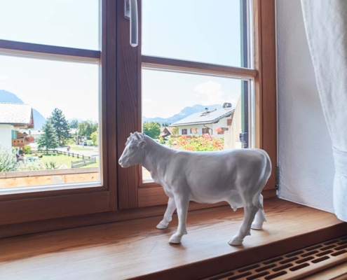 Ferienwohnung Krün Wetterstein Ausblick