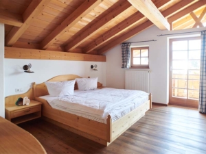 Ferienwohnung Krün Zugspitz Elternschlafzimmer