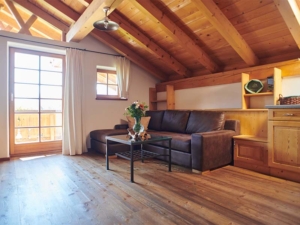 Ferienwohnung Krün Zugspitz Wohnzimmer