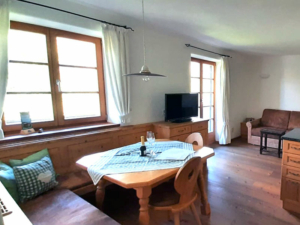 Ferienwohnung Krün Wetterstein Wohnzimmer