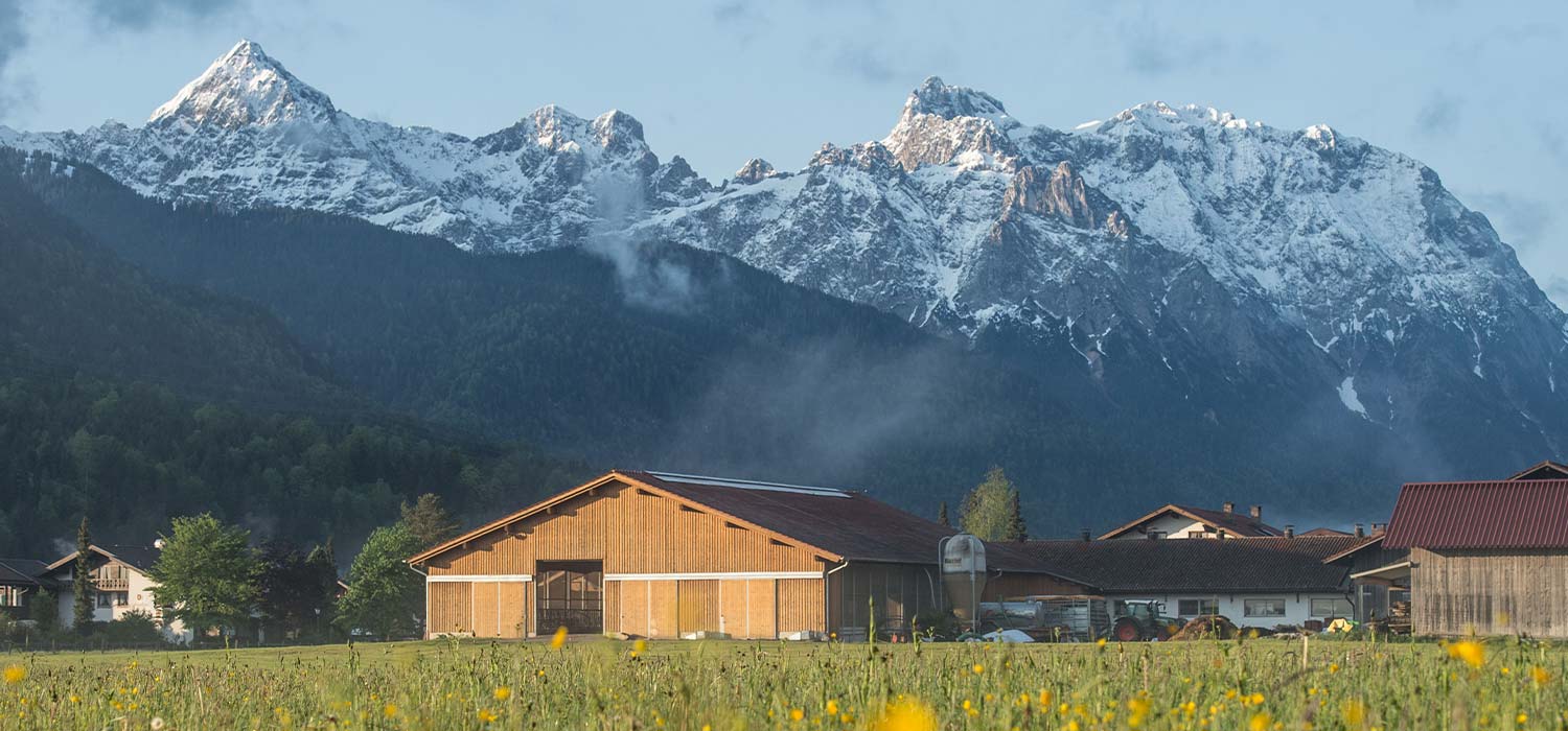 Der Ferlhof in Krün im Karwendel